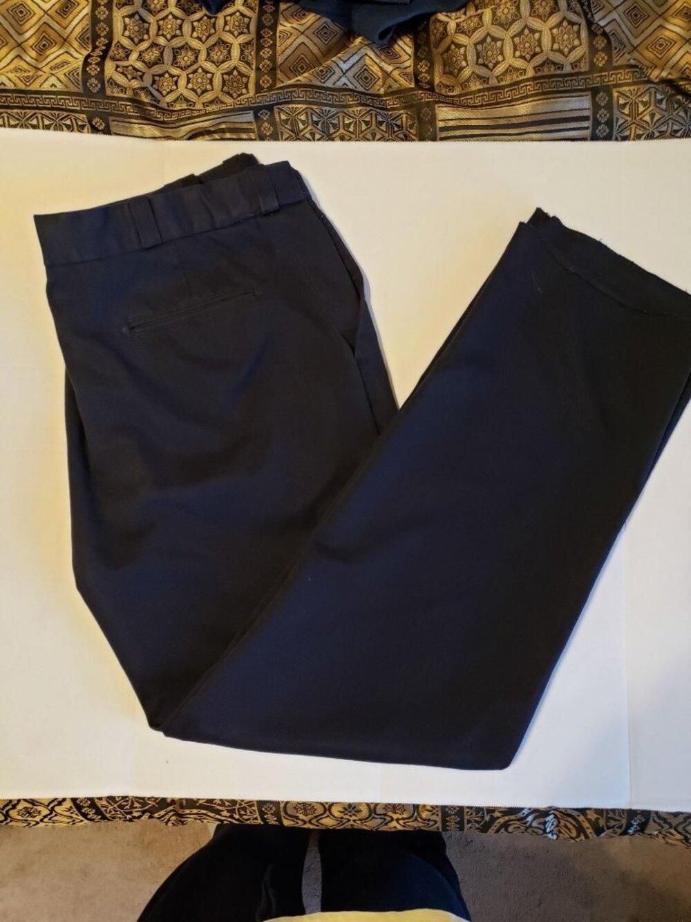 Tact Squad navy, uniform, unhemmed pants, trousers, size 44